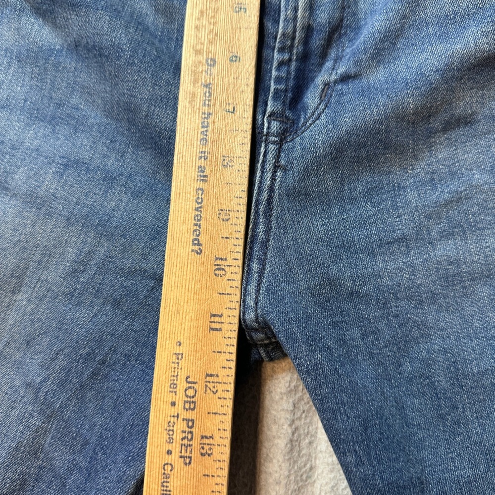 Old Navy Jeans Womenx 16 Blue High-Rise Flare Stretch Denim Casual Classic Pants - Picture 6 of 9